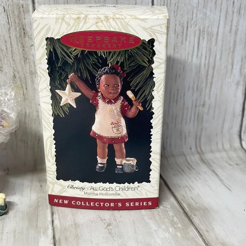 Hallmark Keepsake Ornament‎ 1996 Christy All Gods Children Martha Holcomb
